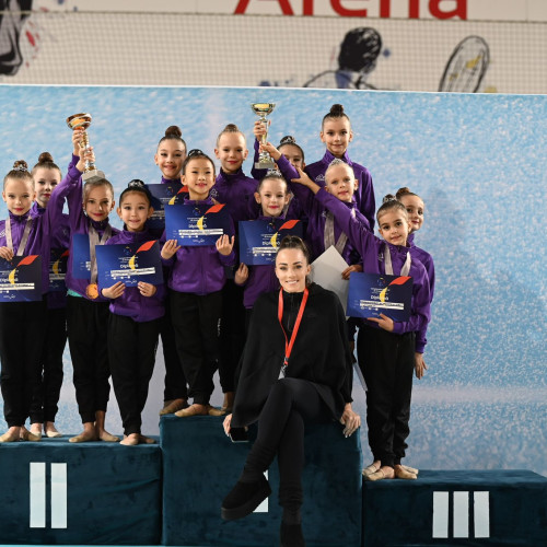 Clubul din Brașov obține performanțe remarcabile la competițiile de gimnastică ritmică