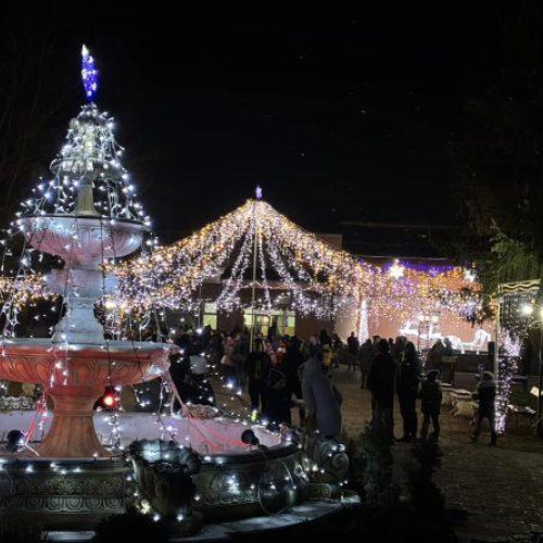 La Vata de Jos, copiii se întâlnesc cu Moș Crăciun într-o atmosferă festivă