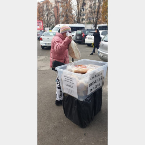 Edția din noiembrie a proiectului &quot;Oradea donează o pâine&quot; a avut loc cu succes