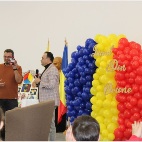 Elevii Liceului "Don Orione" îl întâlnesc pe scriitorul Mircea Pricajan