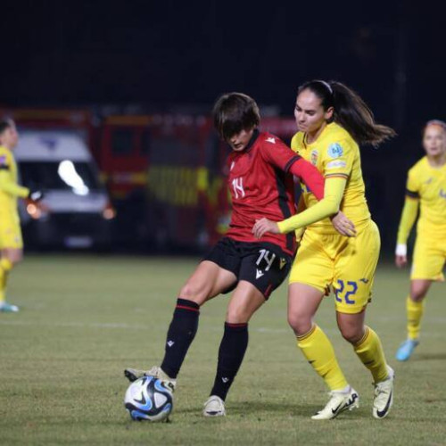 Naționala feminină de fotbal a României a pierdut meciul amical cu Albania