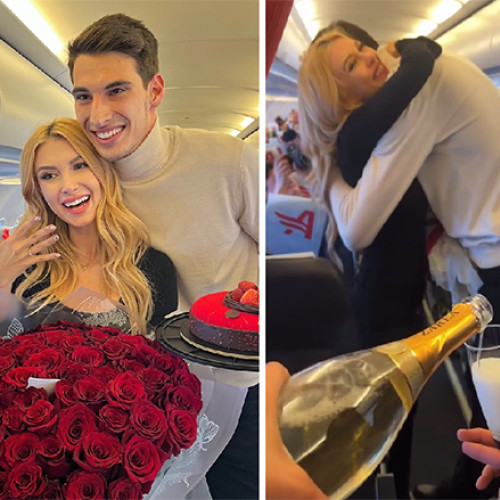 Cererea în căsătorie spectaculoasă a cântăreței Andreea Bălan