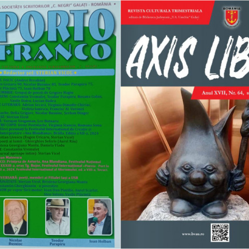 Revista "Porto Franco" sărbătorește personalități remarcabile