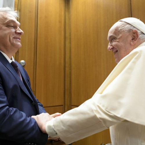 Viktor Orban discută despre pacea în Ucraina cu Papa Francisc la Vatican