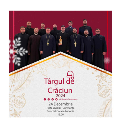 Concerte festive la Târgul de Crăciun din Constanța