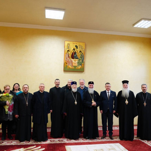 Mitropolitul Nifon a participat la susținerea tezei de doctorat în istorie