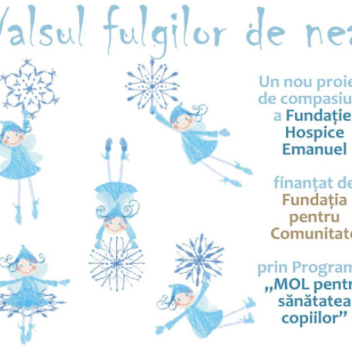 Fundația Hospice Emanuel obține o finanțare de 40.000 lei pentru proiecte destinate copiilor