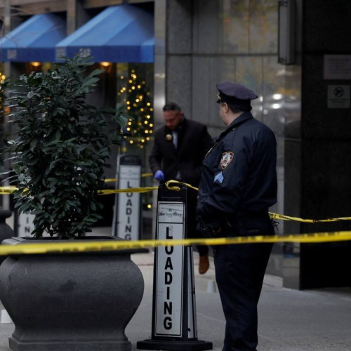 Brian Thompson, executat în fața hotelului Hilton din Manhattan