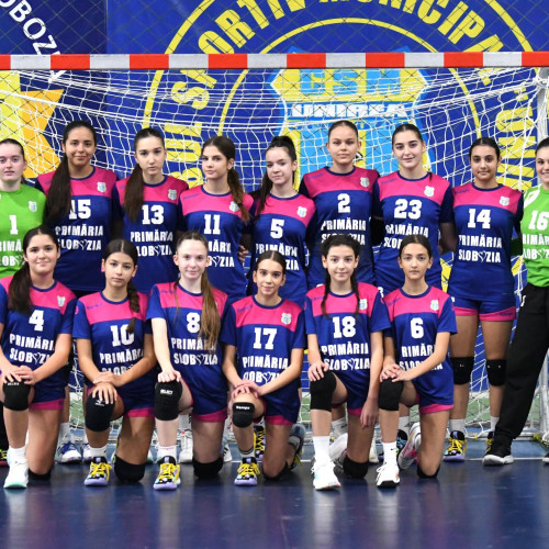 Echipa de junioare 3 a CSM UNIREA Slobozia își apără invincibilitatea în campionat
