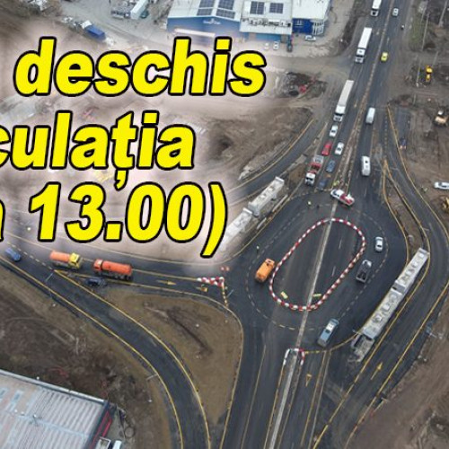 Se deschide sensul giratoriu de la Afumați, dar îngrijorările cresc în legătură cu viitorul României