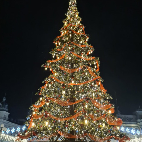 Restricții de circulație în P-ta Primăriei pentru iluminatul festiv și primirea lui Moș Nicolae
