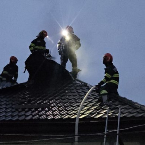 Incendiu la Școala Gimnazială din Crișești: Cursurile suspendate timp de două zile