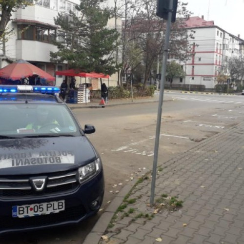 Mai mulți botoșăneni sancționați pentru parcarea neregulamentară