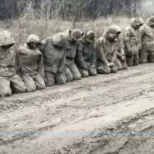 Forțele speciale ucrainene au capturat prizonieri în regiunea Kursk