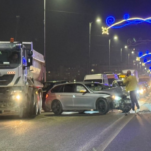 Accident pe Podul de la Serbanesti: o persoană rănită ușor