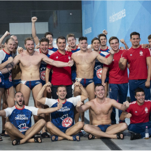 CSM Oradea, prima echipă din România care se califică în sferturile Ligii Campionilor la polo