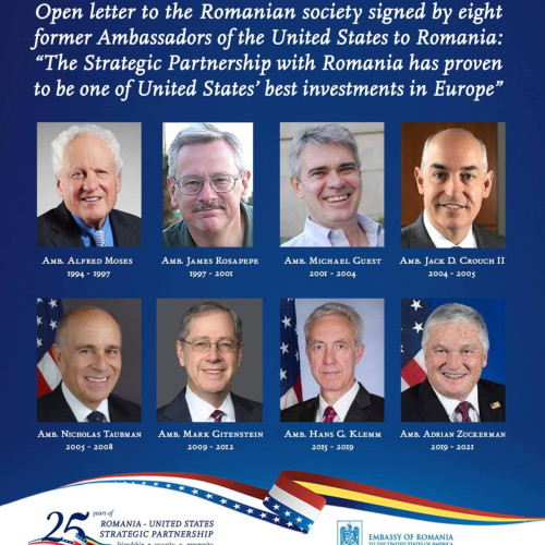 Fostii ambasadori ai SUA se adreseaza romanilor inainte de alegerile cruciale