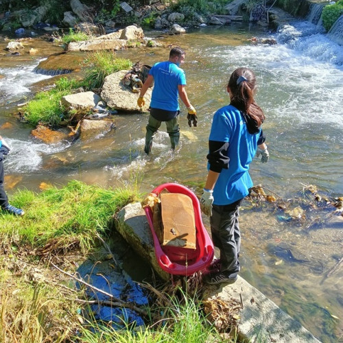 Proiectul "Ghimbaselul, un râu care unește comunitatea" la Râșnov