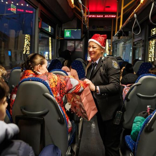 Zâmbete în Cluj-Napoca de Moș Nicolae