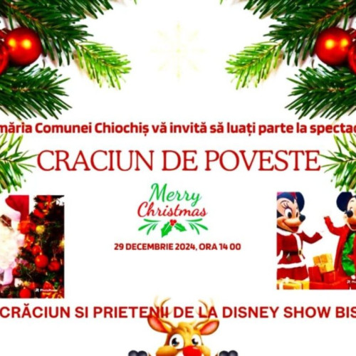 Moș Crăciun va aduce bucurie copiilor din comună pe 29 decembrie