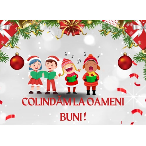 Grădinița "Steluțele Marii" invită la un spectacol de colinde de Crăciun