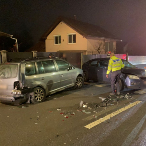 Accident rutier la Valcele: doi tineri transportați la spital