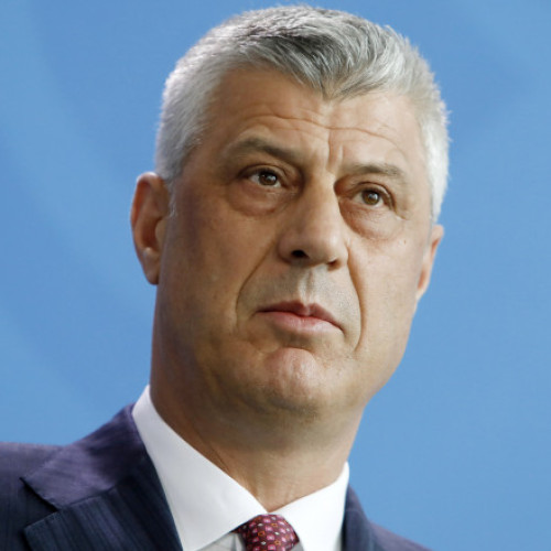 Hashim Thaci, fostul președinte al Kosovo, inculpat pentru crime de război la Haga