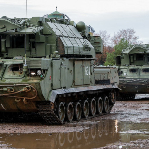 Distrugerea unui sistem Tor-M2 rusesc de către forțele ucrainene de drone