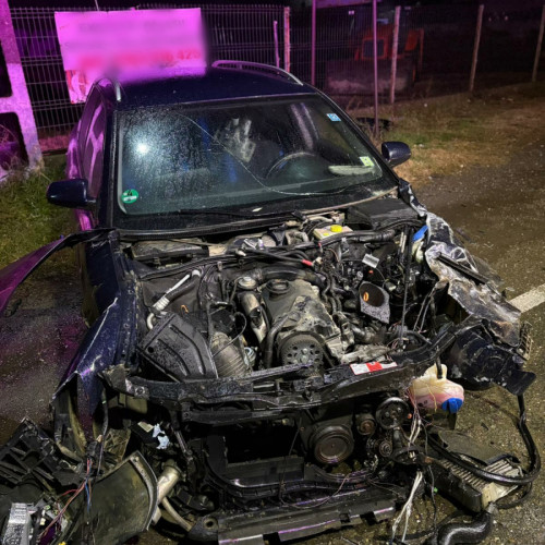 Accident rutier grav în zona Gării Berheci, com. Gohor