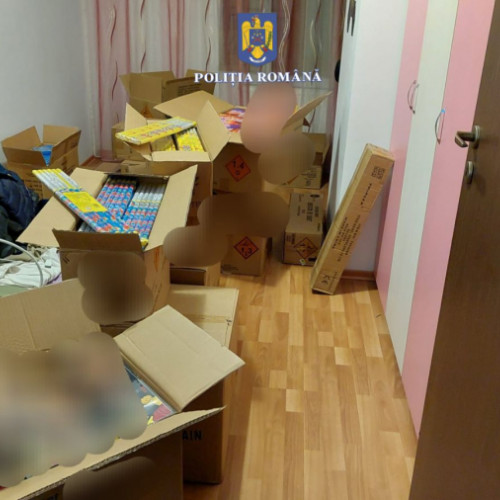 Captură de la un traficant de articole pirotehnice