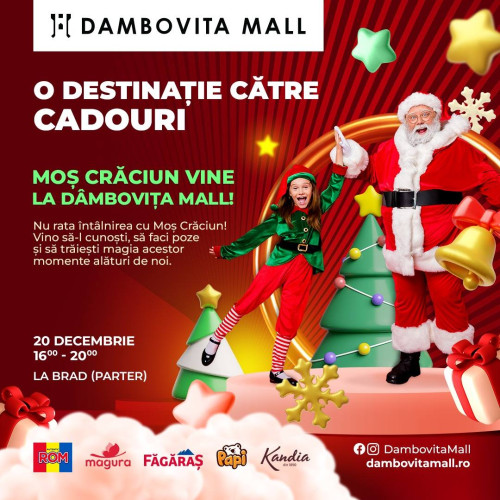Startul sărbătorilor de iarnă la Dâmbovița Mall