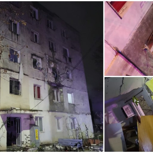Explozie în Bacău: Un bărbat rănit grav, 37 de persoane evacuate