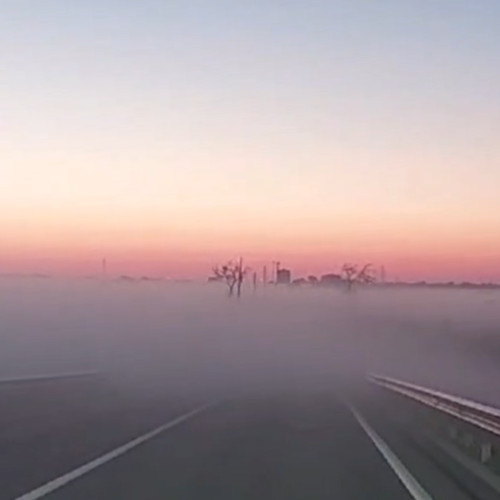 Cod galben de ceață în județul Constanța