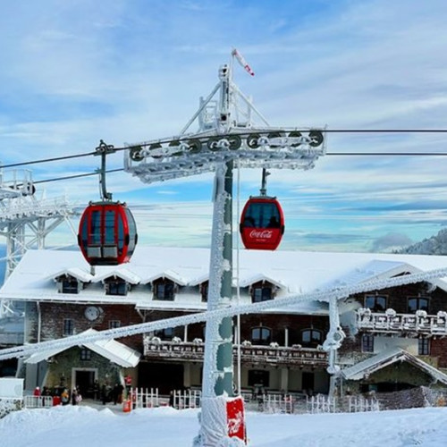 Vreme minunată pentru schi în Poiana Brașov