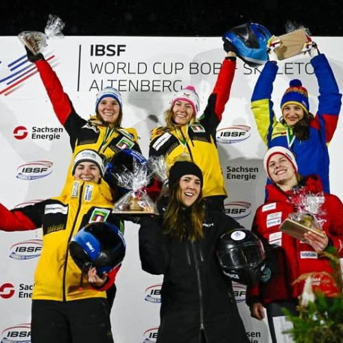 Andreea Grecu obține medalia de bronz la etapa de debut a Cupei Mondiale de monobob