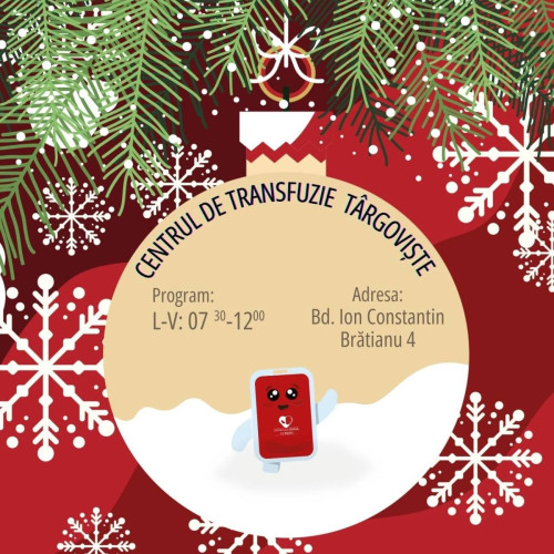 Studenții mediciniști din București organizează campania "Donează sânge! Fii erou!" în Dâmbovița