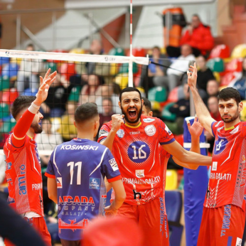 CSM Arcada câștigă cu 3-0 în fața studenților bucureșteni