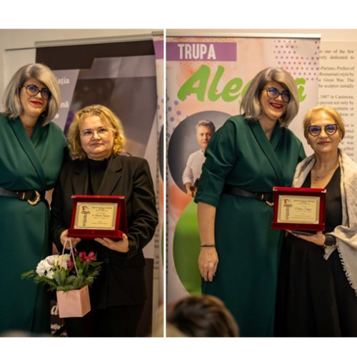 Ceremonia de aniversare a unei asociații cu 10 ani de activitate