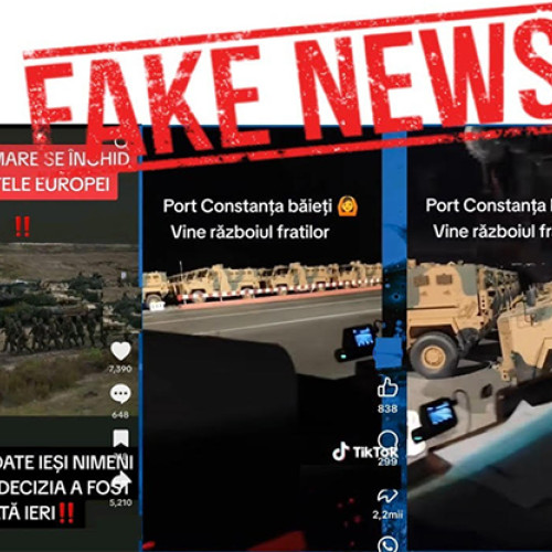 Dezinformarea privind frontierele României și portul Constanța