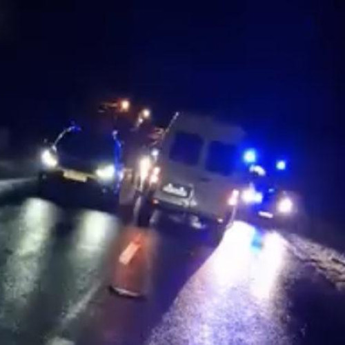 Tanar in stare critica dupa un accident rutier grav