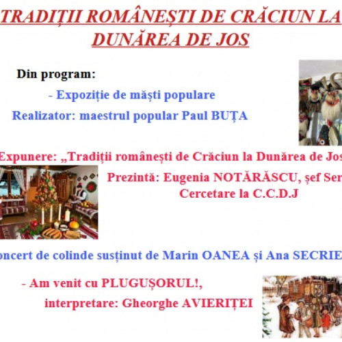 Salonul Cultural "Armonii de toamnă" al CARP Galați organizează o manifestare culturală de Crăciun