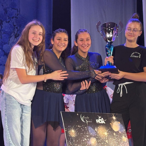 Trofeul unui important concurs internațional de dans ajunge la Botoșani