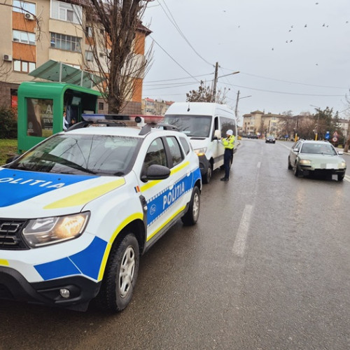 Patru șoferi au rămas fără permis după acțiunile de control din Constanța