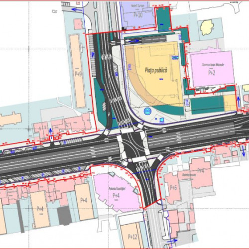 Consultare publică pentru Planul Urbanistic Zonal al pasajului subteran de pe Bulevardul George Coșbuc