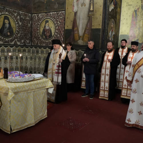 Slujba Parastasului la Catedrala Arhiepiscopală din Galați