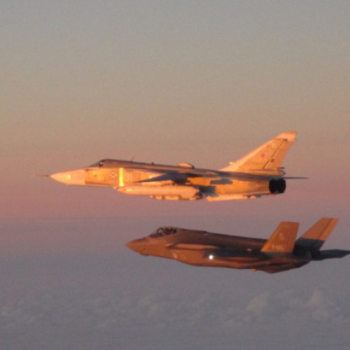 F-35 olandeze interceptează avioane rusești deasupra Mării Baltice