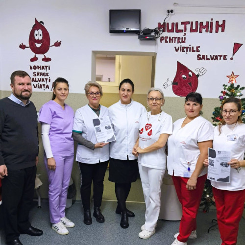 Campania de donare de sânge "Donează sânge, fii erou!" a început la Târgoviște