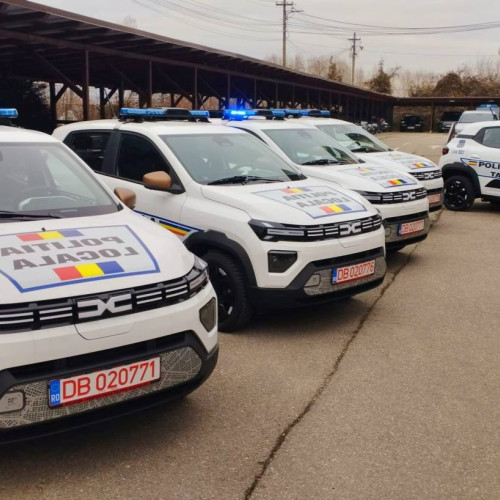 Poliția Locală Târgoviște își îmbunătățește flota auto cu 10 vehicule electrice