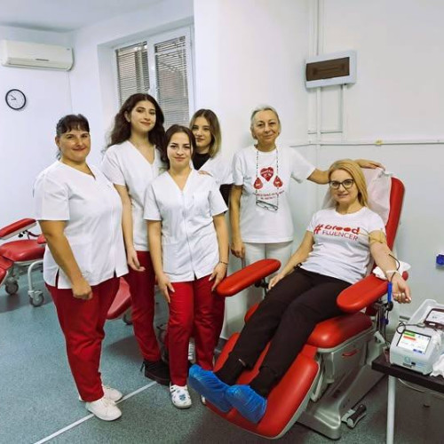 Campanie specială de donare de sânge în Târgoviște, cu ocazia sărbătorilor de iarnă