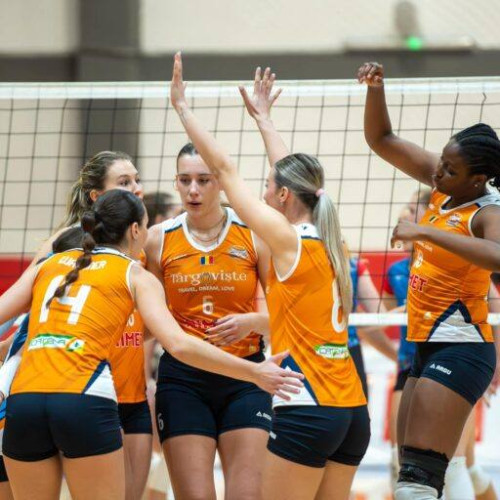 Voleibalistele de la CSM Târgoviște se pregătesc pentru un nou meci internațional